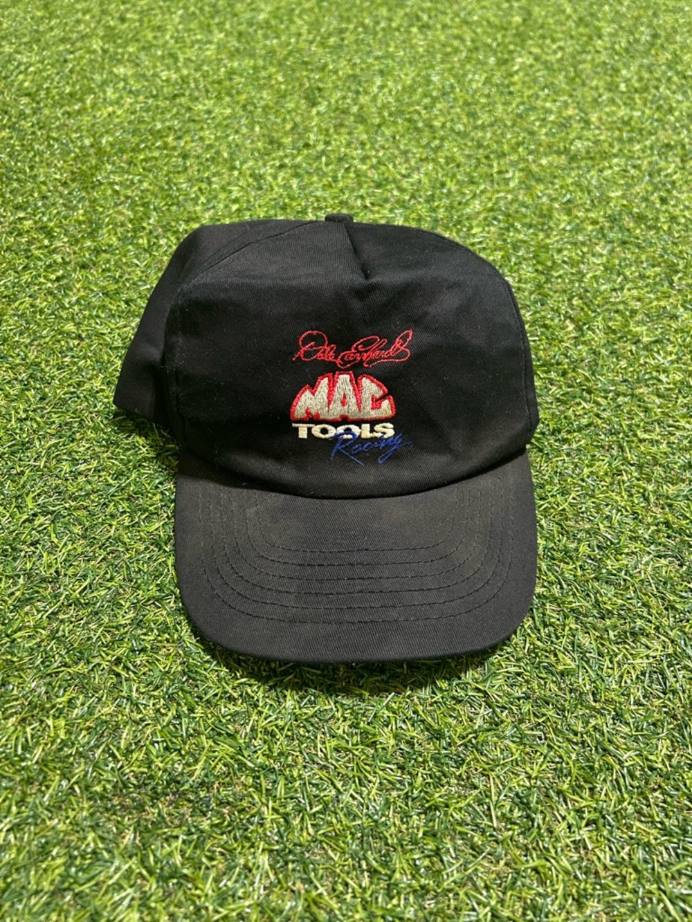 Vintage Dale Earnhardt Sr Mac Tools 1990s Winston Cup SnapBack Hat